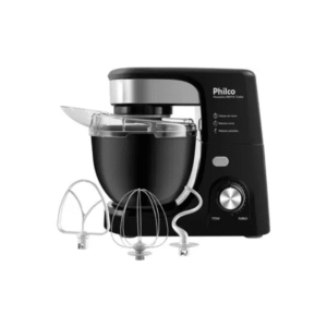 Batedeira Planetária Philco Preta 775W 12 Velocidades 4 Litros Turbo PBP775P