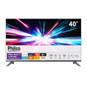 Smart TV 40" Philco Full HD LED PTV40M9GR2CGB com Sistema Operacional Roku TV, Dolby Audio, Processador Quad-Core, Entradas USB e HDMI