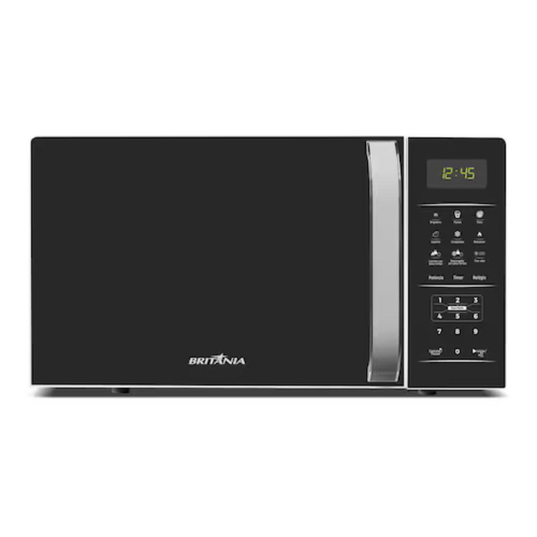 Micro-ondas Britânia BMO23 20L Limpa Fácil 1100W Preto/Branco - 110V - Imagem 2