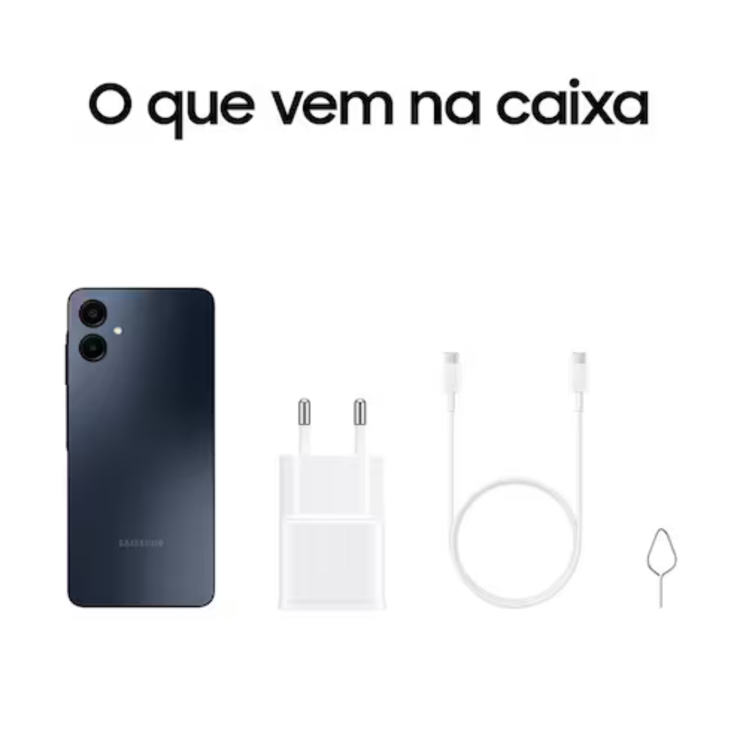 Smartphone Samsung Galaxy A05S Tela 6,7 Polegadas 128GB 6GB RAM - Violeta - Bivolt - Imagem 5