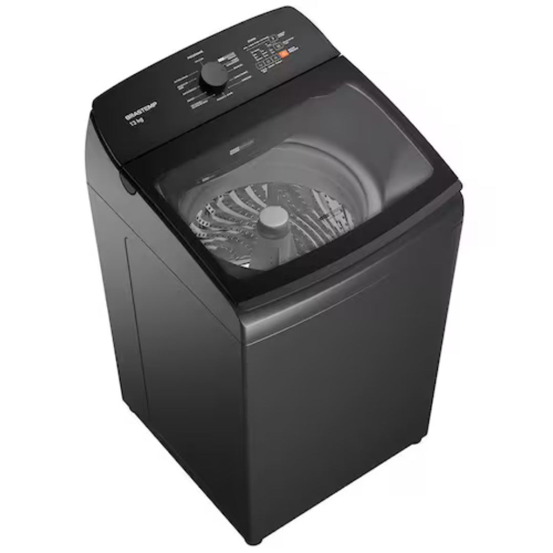 Lavadora de Roupas Brastemp BWK13A9 com Ciclo Tira Manchas Advanced e Ciclo Antibolinha Cinza Platinum - 13kg - 110V