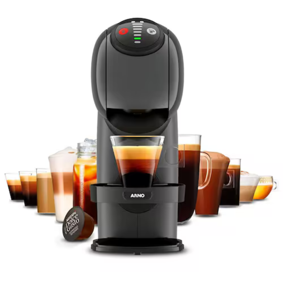 Cafeteira Expresso Arno Dolce Gusto Genio S DGS5 Basic Automática Multibebidas – Grafite - 110V - Imagem 12