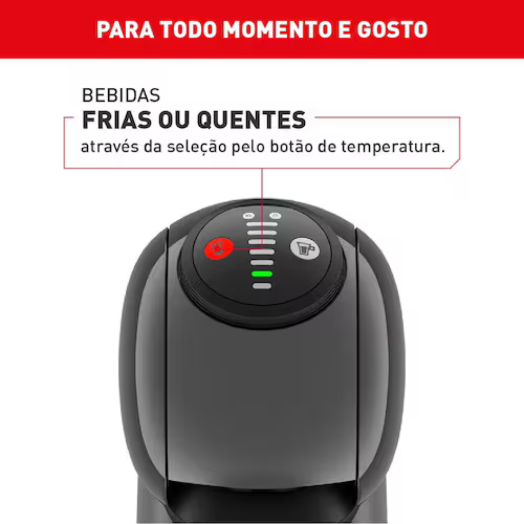 Cafeteira Expresso Arno Dolce Gusto Genio S DGS5 Basic Automática Multibebidas – Grafite - 110V - Imagem 14
