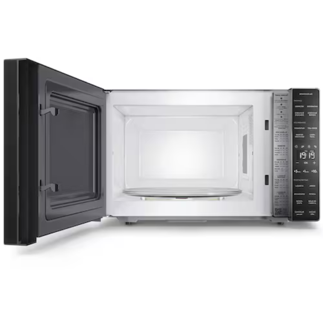 Forno de Micro-ondas Electrolux Efficient ME36S com Funções Fermentar e Manter Aquecido Prata - 36L - 110V - Imagem 3