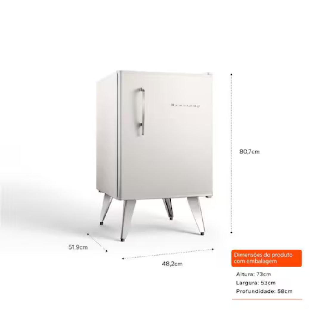 Frigobar Brastemp Retrô 76 litros - Imagem 3
