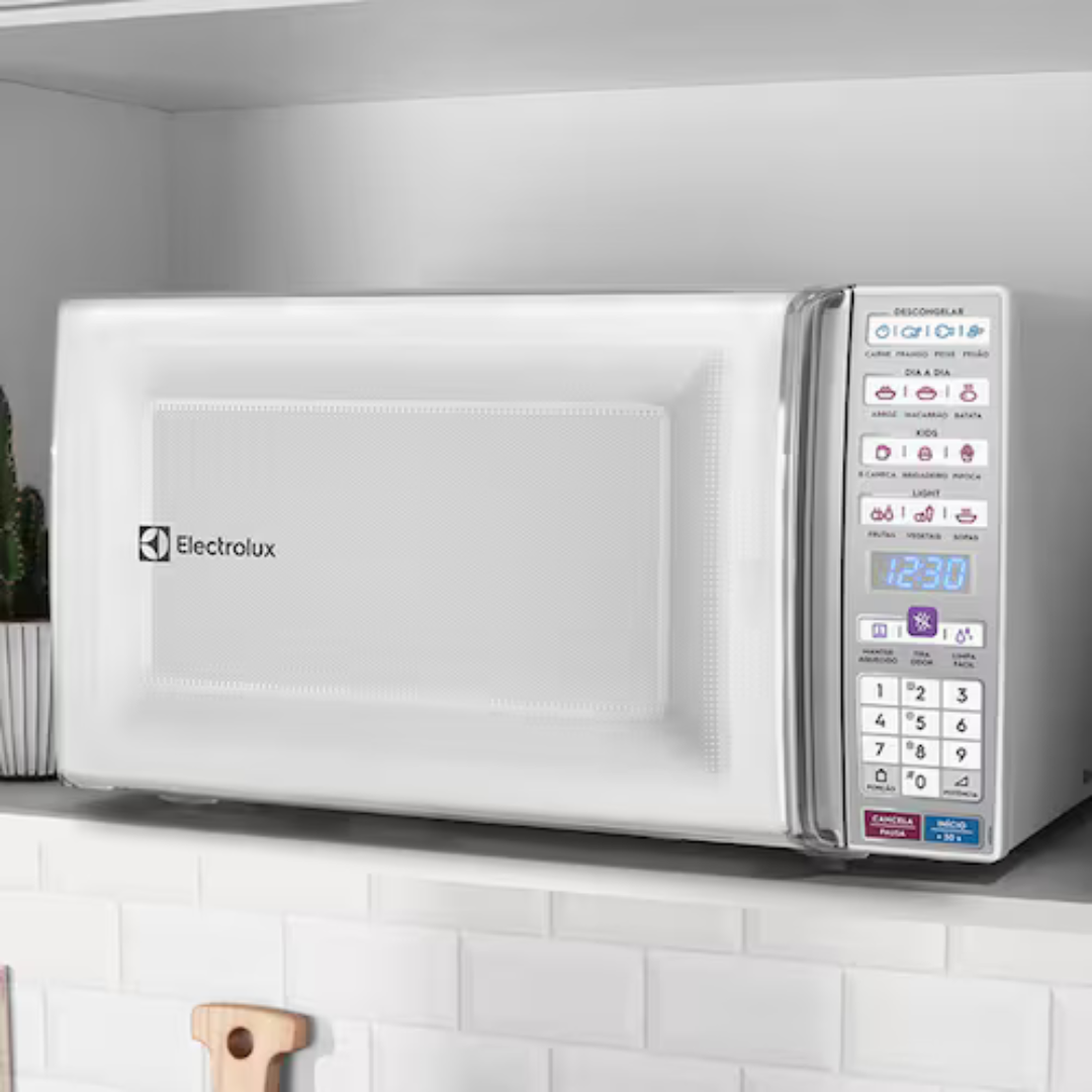 Micro-ondas Electrolux MEO44 34L Função Tira Odor Branco - 110V - Imagem 4