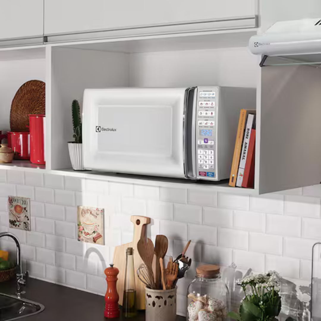 Micro-ondas Electrolux MEO44 34L Função Tira Odor Branco - 110V - Imagem 5