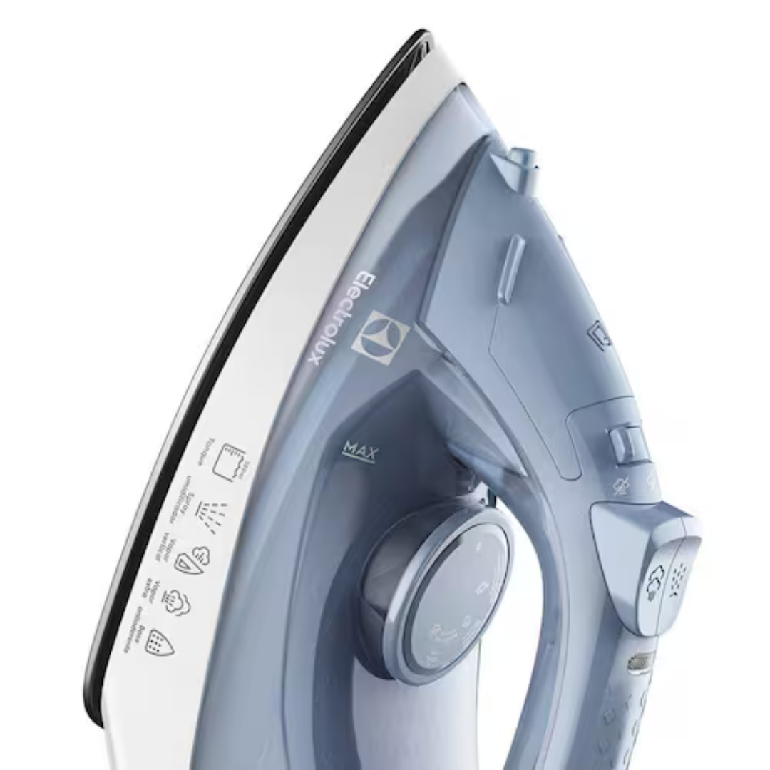 Ferro de Passar a Seco e Vapor Electrolux Efficient ESI10 Base Antiaderente Azul - 110V - Imagem 5