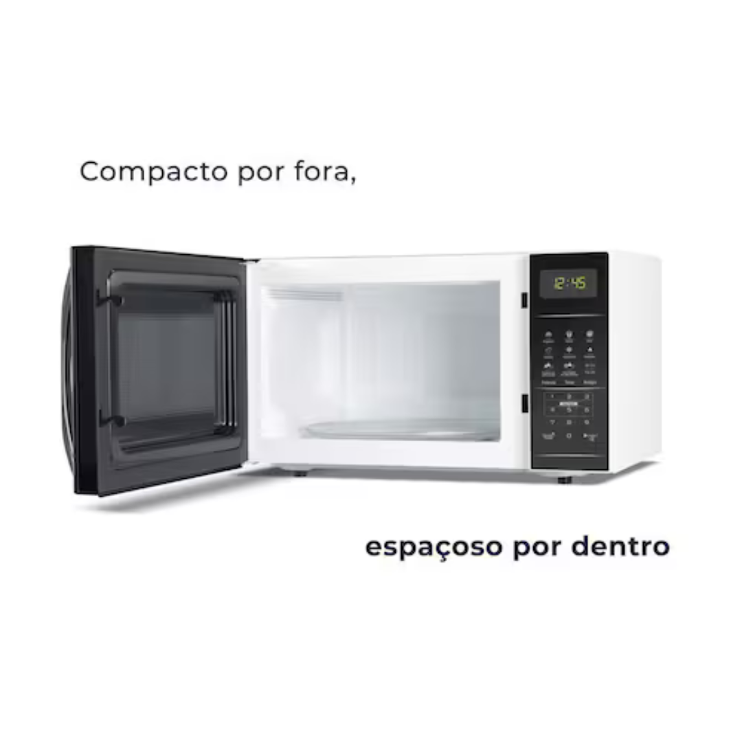 Micro-ondas Britânia BMO23 20L Limpa Fácil 1100W Preto/Branco - 110V - Imagem 7